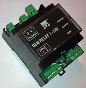 GSM-styrning GSM-R3-DINB