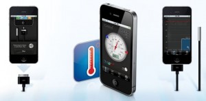 Temperaturgivare för Iphone/Ipad/Ipod Touch